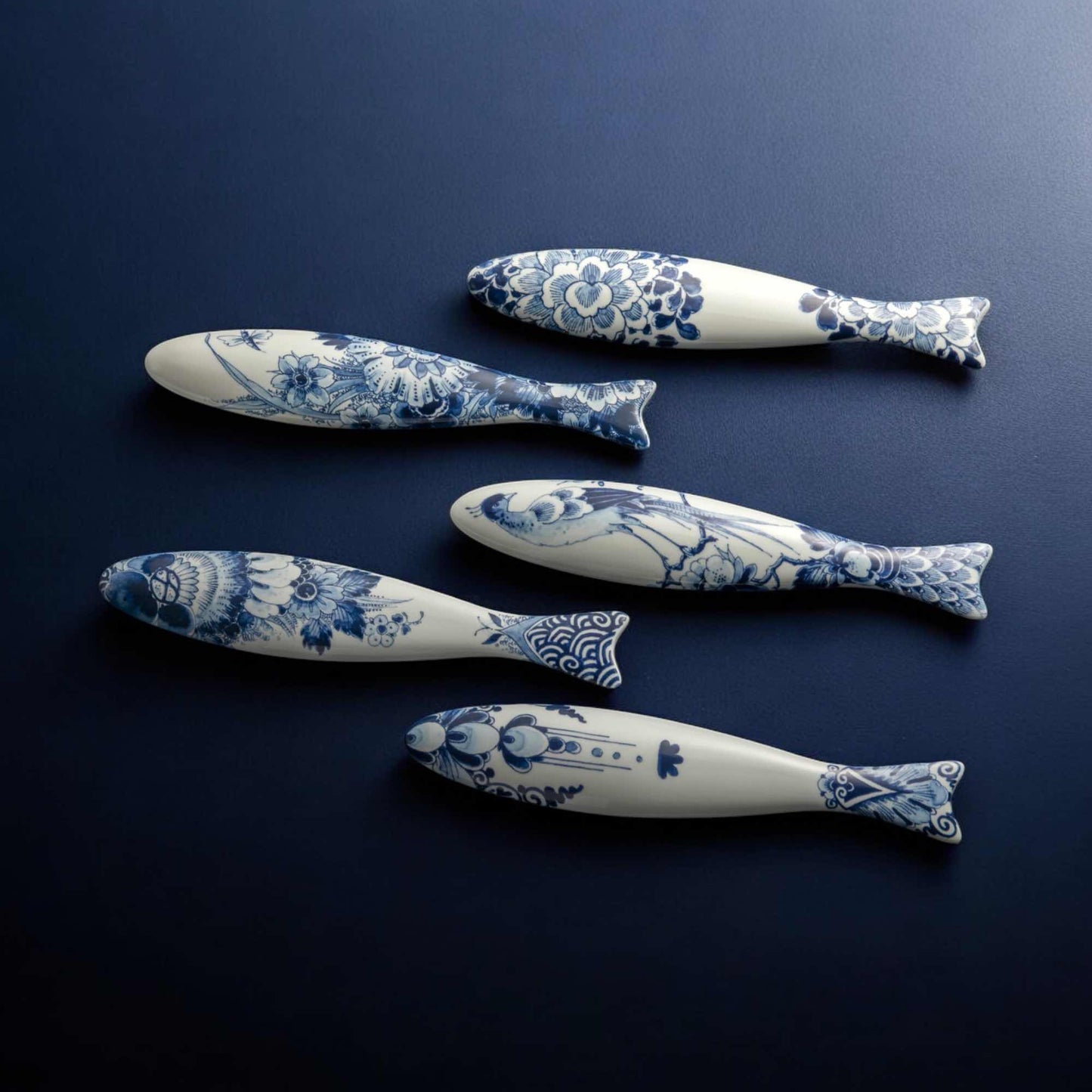 Blue Herring Wall Hanging: Dragonfly Flower