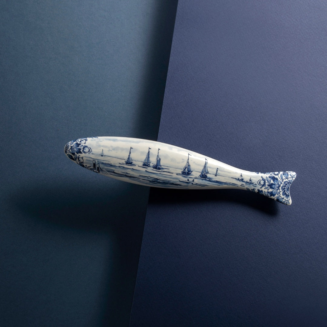 Blue Herring Wall Hanging: Mesdag's Fleet