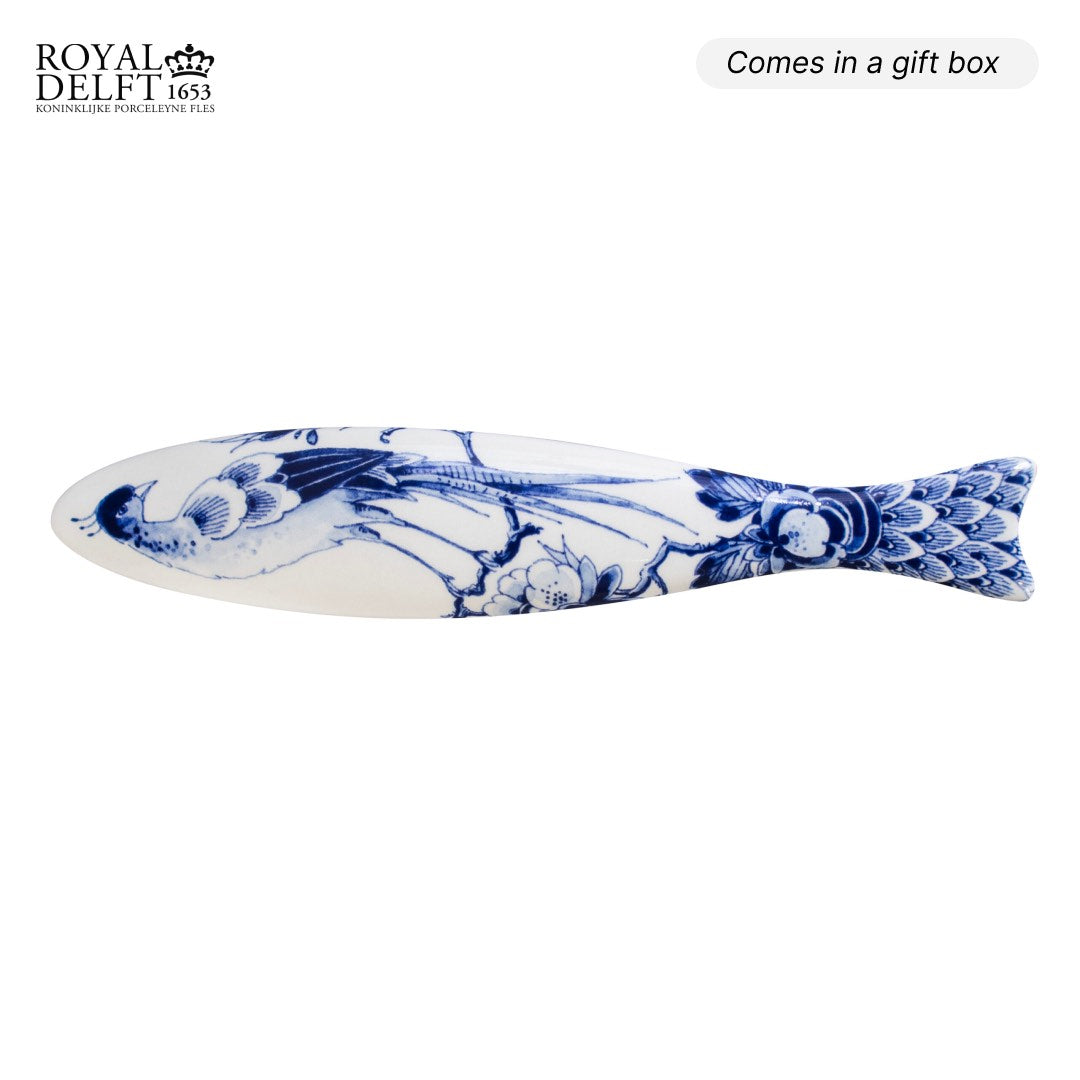 Blue Herring Wall Hanging: Botanical Set of 3