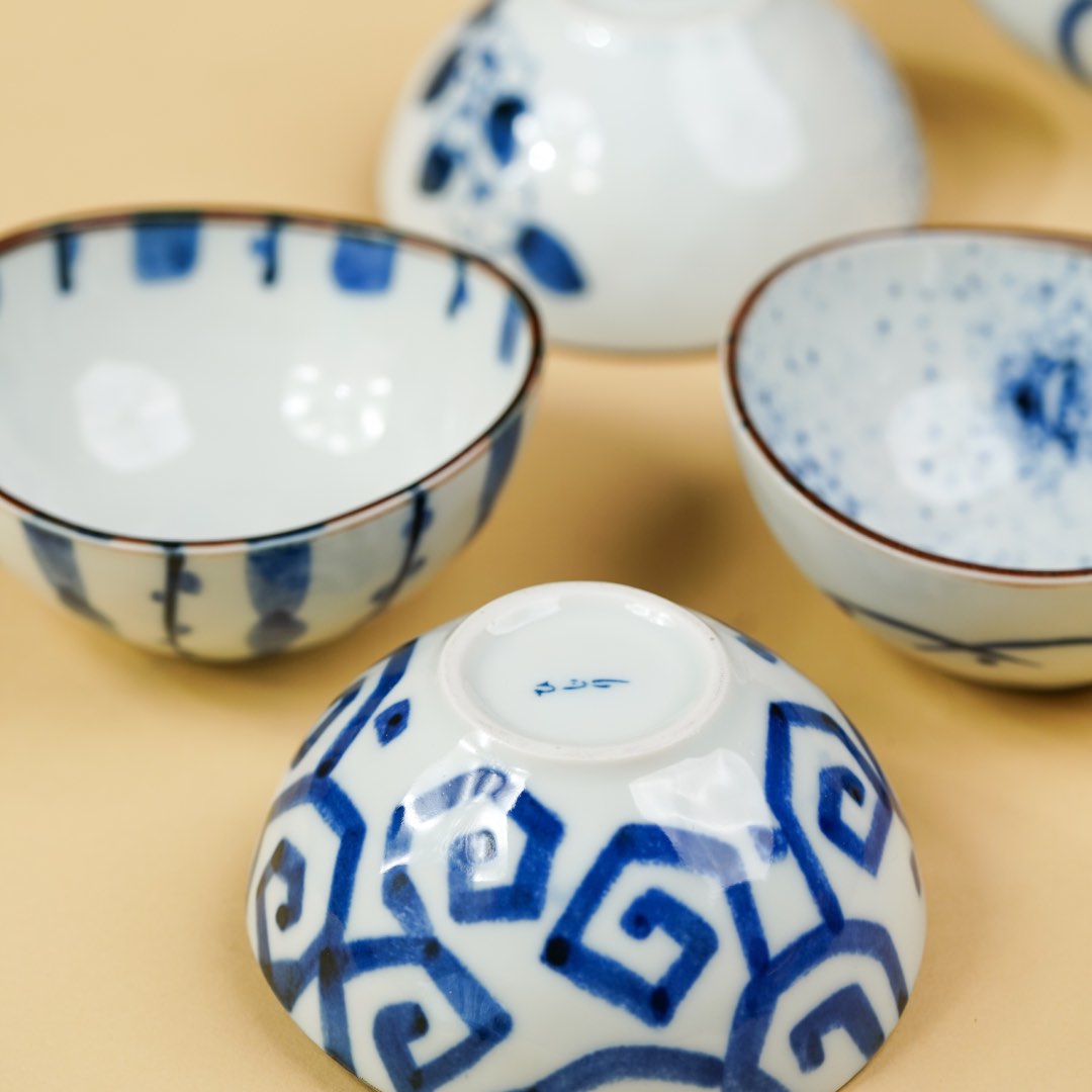 Aoi Curved Bowl Set (Set of 5)