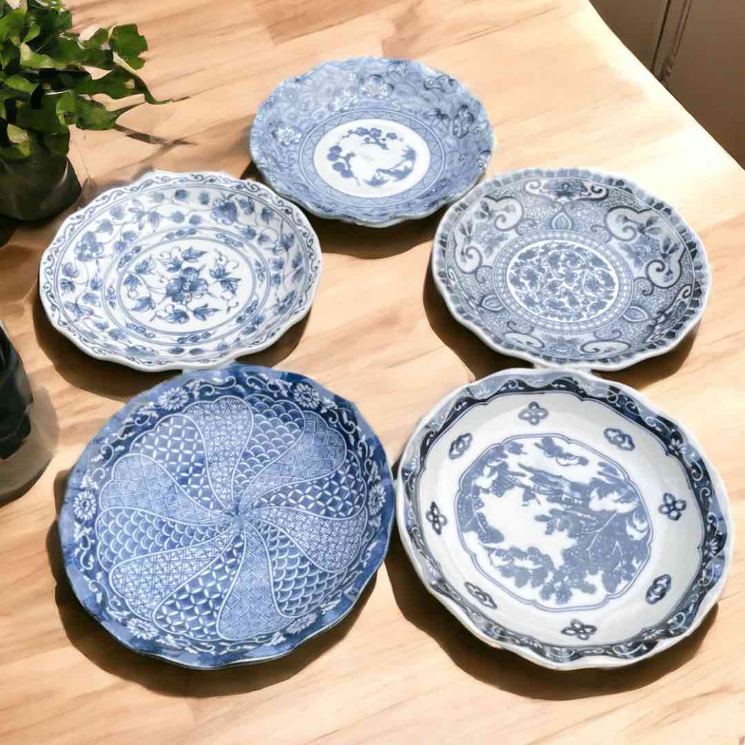 Azure Akira Plate - Set of 2