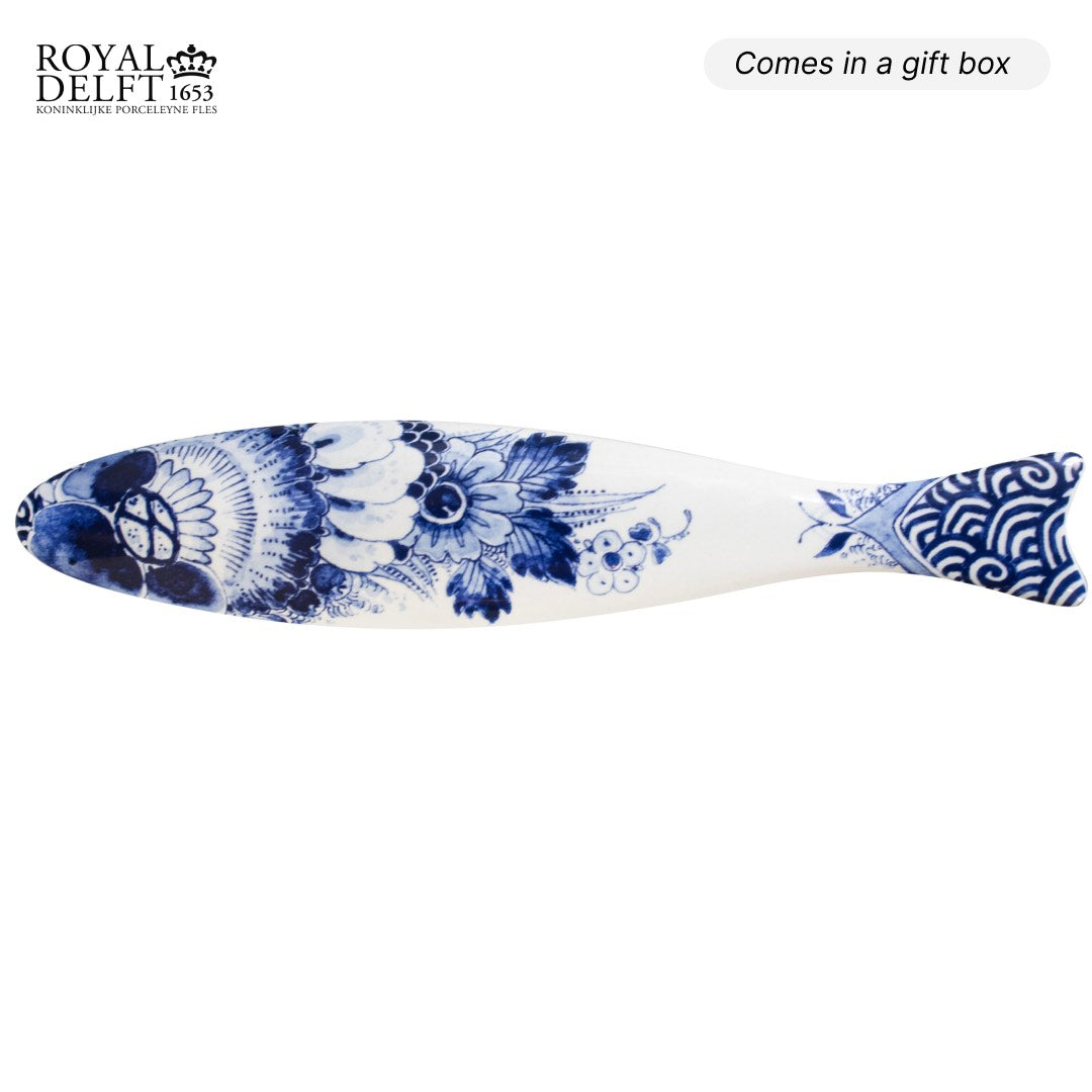 Blue Herring Wall Hanging: Botanical Set of 3