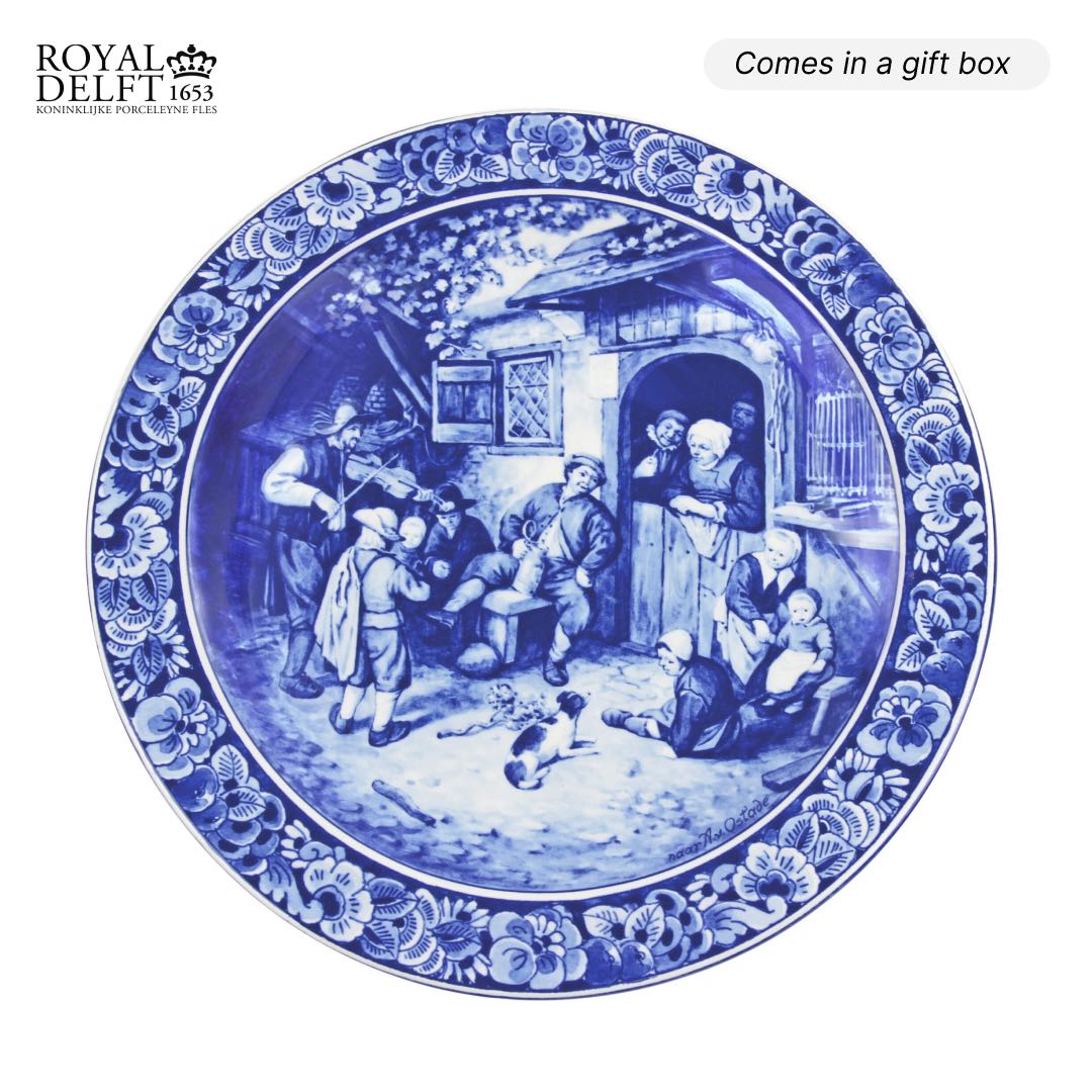 The Fiddler by Van Ostade 34cm