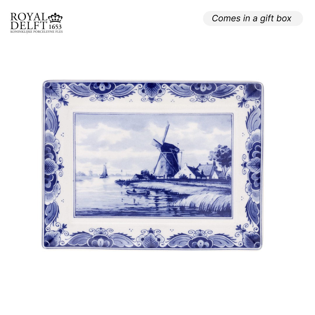 Windmill Plate - 22cm Horizontal