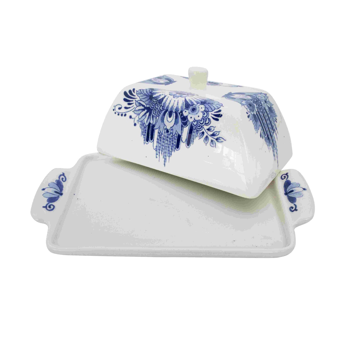 Delft Blue Butter Dish