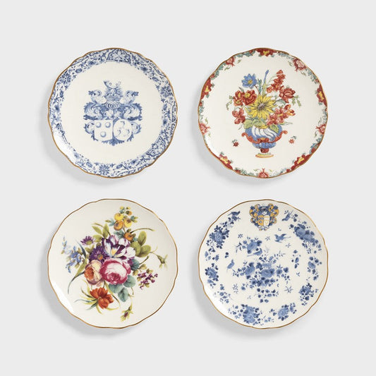 Multicoloured Delft Mini Plate Set