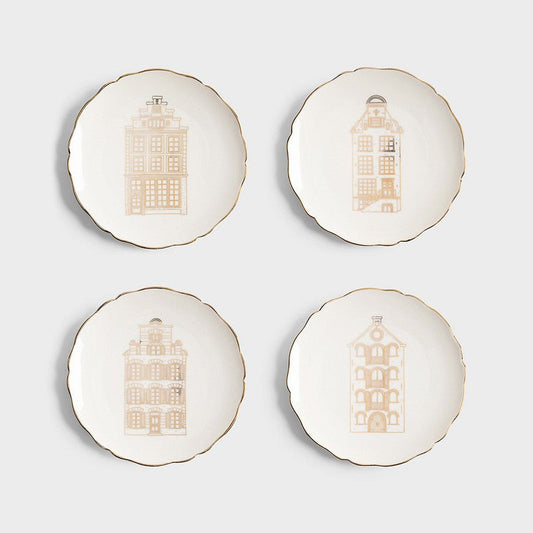 Canal House Plate Set – Set of 4