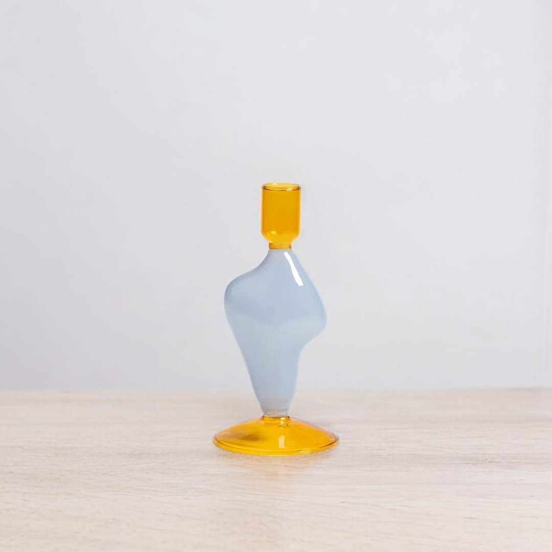 Multicolor Abstract Candle Holder