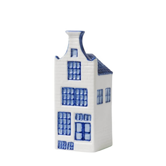 [NEW] Clock Gable Delft Blue House (Hand-painted)