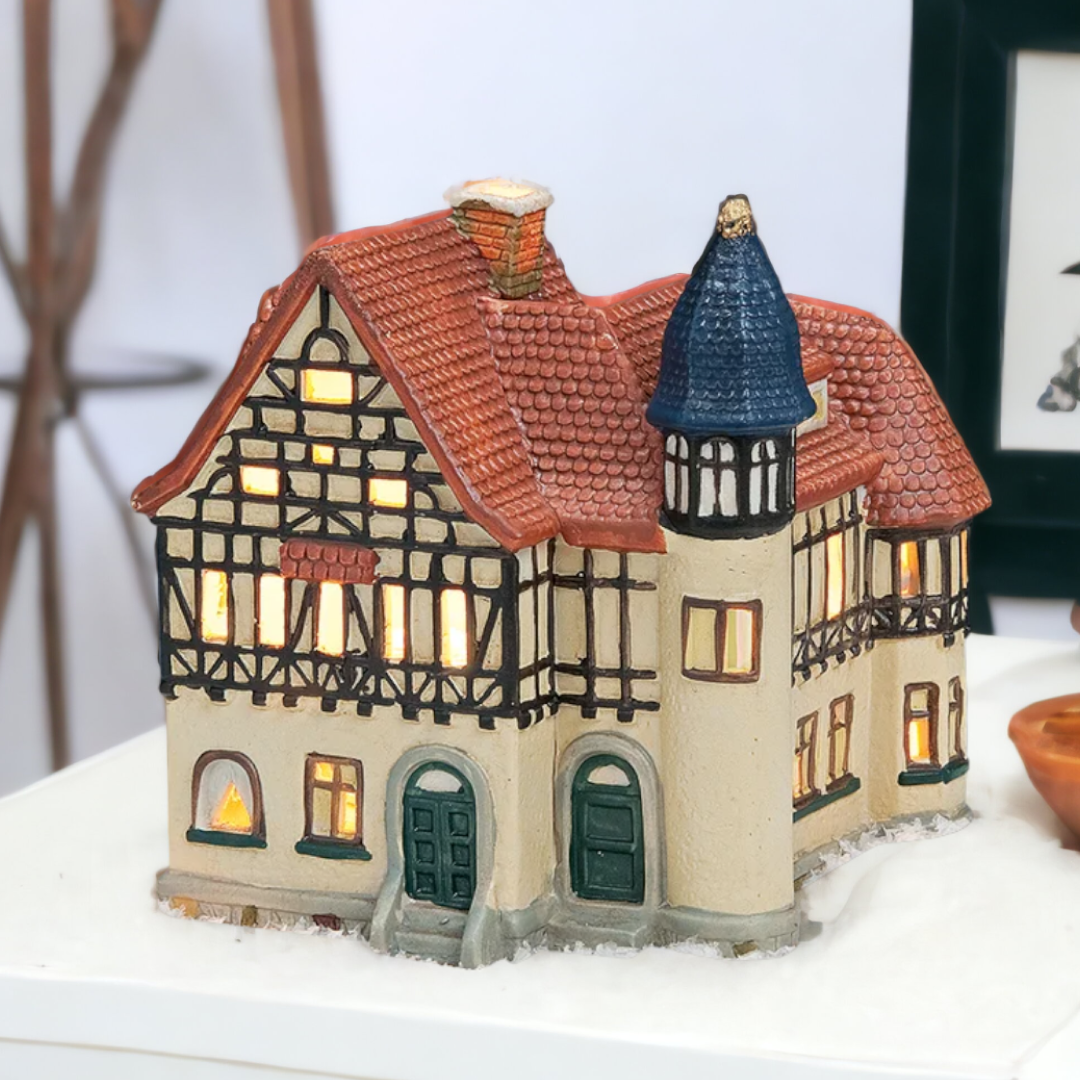 Post Office - Tea Light Miniature (Hand-painted)