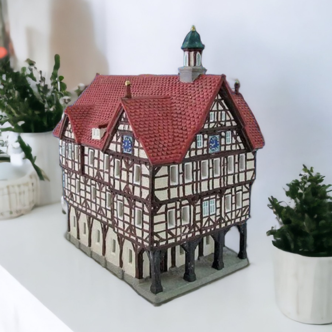 Townhall Bad Urach - Tea Light Miniature (Hand-painted)