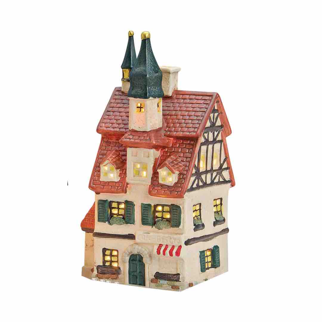 Cafe Bistro - Tea Light Miniature (Hand-painted)