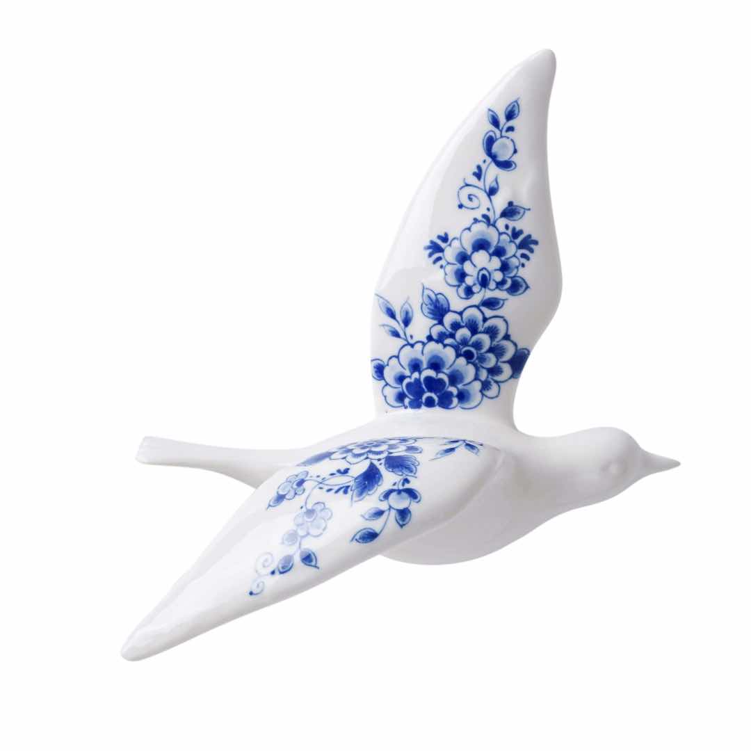 Delft Wall Birds - Set of 3