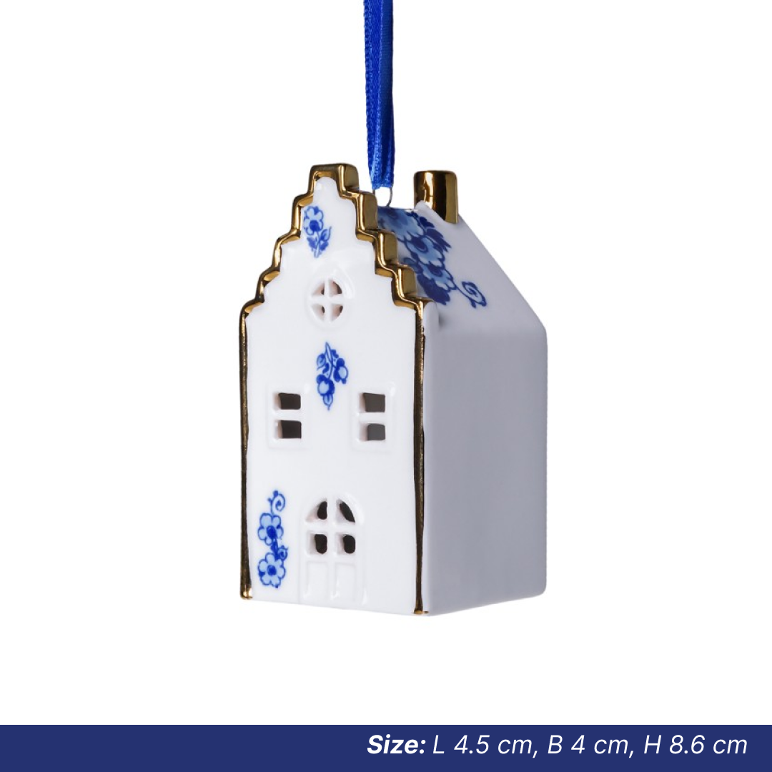 Christmas Ornaments: Delft Canal House