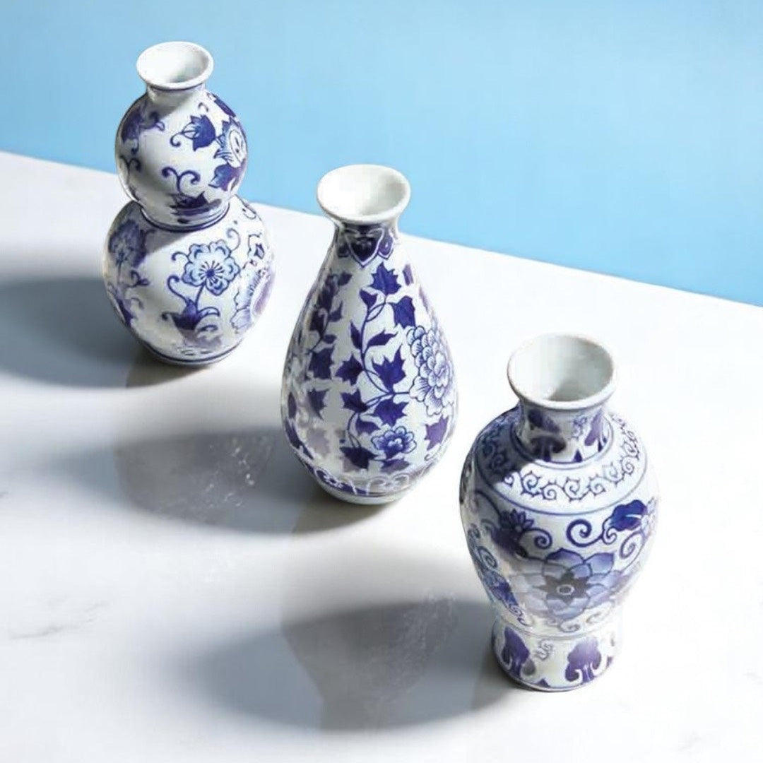 Dutch Delight Vase Trio – Set of 3