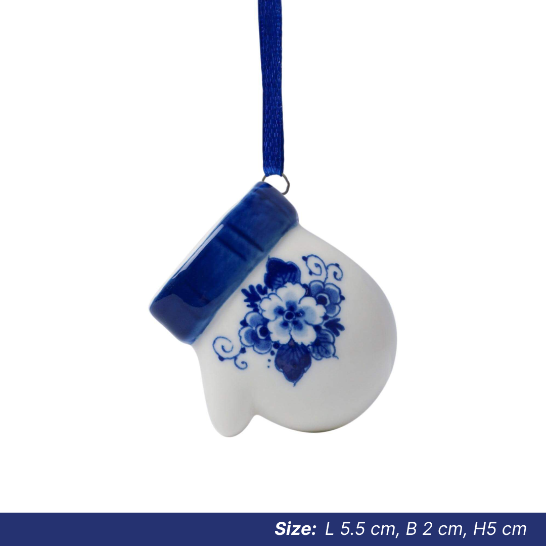 Christmas Ornaments: Delft Glove