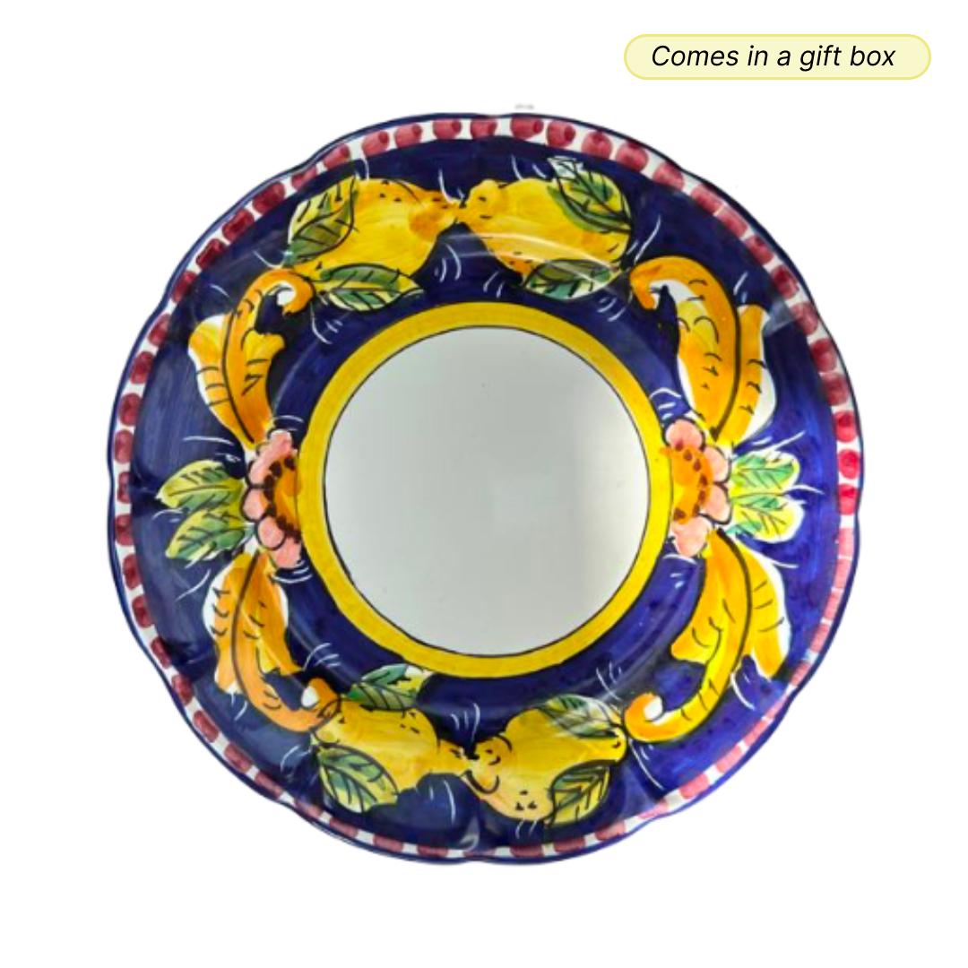 Amalfi Bowl — Giardino Blu (Dark Blue)