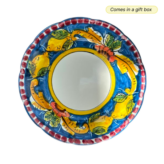 Amalfi Bowl — Giardino Turchese (Turquoise)