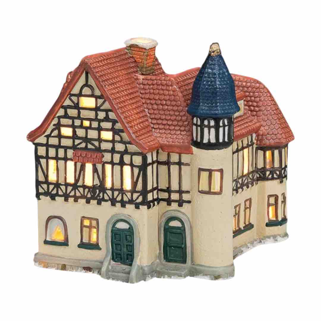 Post Office - Tea Light Miniature (Hand-painted)